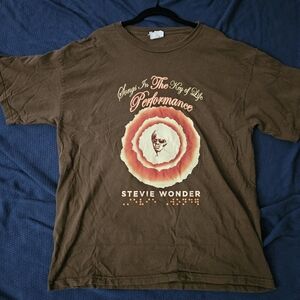 Stevie Wonder - Songs In the Key of Life 2015 Tour Braille Shirt